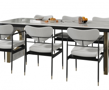 Modern Dining Table And Chairs-ID:144546031