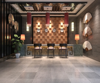 New Chinese Style Catering Space-ID:474770198