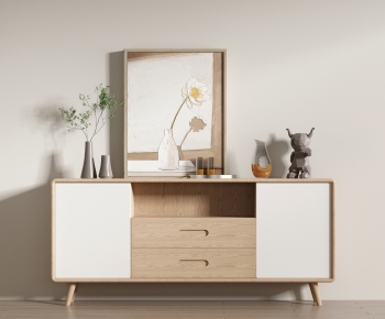 Nordic Style Side Cabinet-ID:731810094