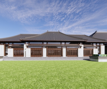 Chinese Style Ancient Architectural Buildings-ID:304820569
