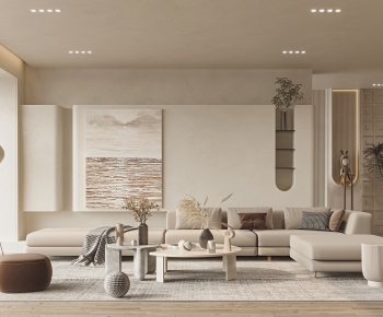 Wabi-sabi Style A Living Room-ID:816169983