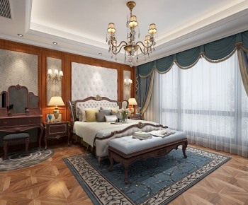 European Style Bedroom-ID:490669978