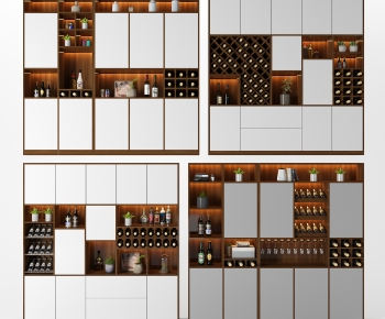 Modern Wine Cabinet-ID:386815074