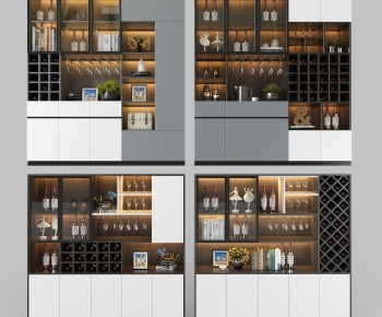 Modern Wine Cabinet-ID:288386117