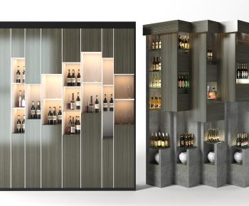 Modern Wine Cabinet-ID:101054911