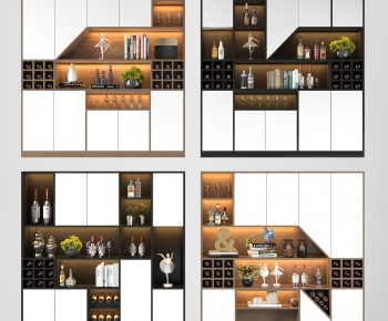 Modern Wine Cabinet-ID:560693037