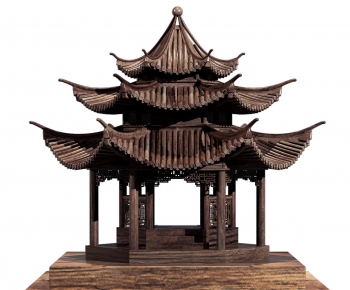 Chinese Style Ancient Architectural Buildings-ID:174254898
