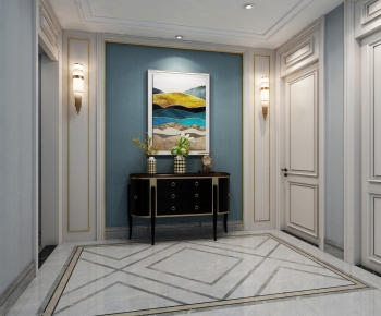 Simple European Style Hallway-ID:219677935