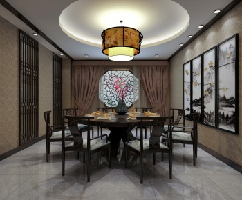 New Chinese Style Catering Space-ID:931072951