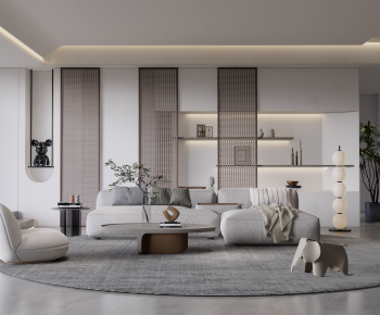 Modern A Living Room-ID:914438013