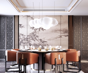 New Chinese Style Dining Room-ID:341084006
