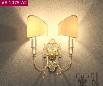 European Style Wall Lamp-ID:443586118