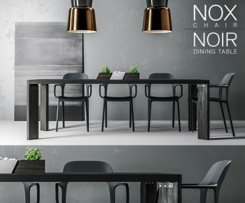 Modern Dining Table And Chairs-ID:812359093