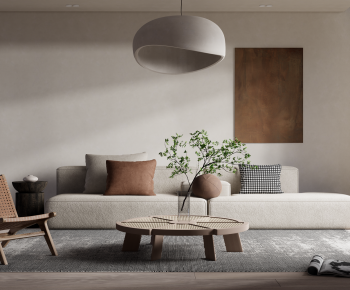 Wabi-sabi Style A Living Room-ID:290332085