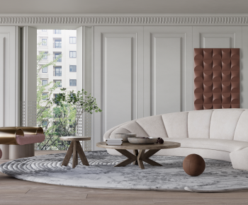 Modern A Living Room-ID:960089925