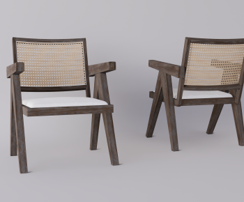 Wabi-sabi Style Lounge Chair-ID:501399042