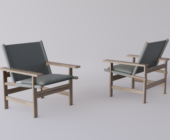 Wabi-sabi Style Lounge Chair-ID:557945019