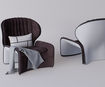 Wabi-sabi Style Lounge Chair-ID:925188065