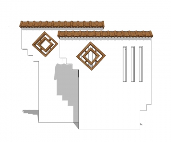 New Chinese Style Building Component-ID:159321079