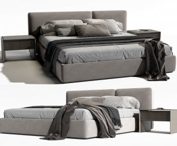 Modern Double Bed-ID:150969039