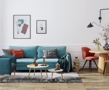 Nordic Style Sofa Combination-ID:237235075