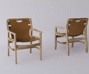 Wabi-sabi Style Lounge Chair-ID:538288124