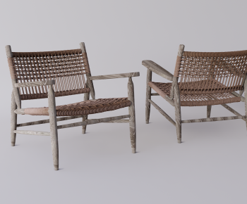 Wabi-sabi Style Lounge Chair-ID:620686059