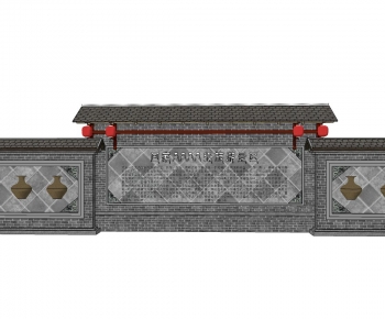 New Chinese Style Building Component-ID:931699042