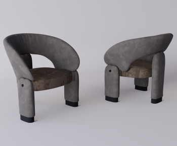 Wabi-sabi Style Lounge Chair-ID:947618969