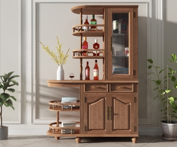 New Classical Style Wine Cabinet-ID:699867969