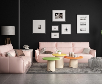 Nordic Style Sofa Combination-ID:166830063