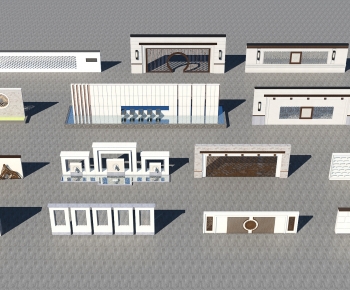 European Style Building Component-ID:627753022