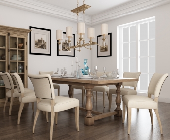 American Style Dining Room-ID:249887944