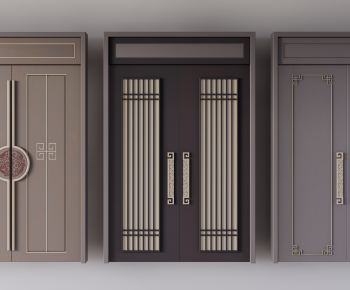 New Chinese Style Door-ID:393929006