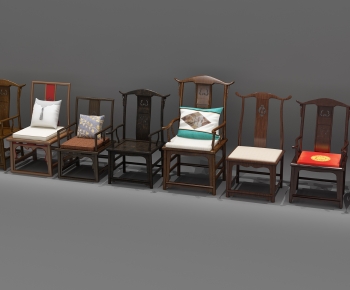 Chinese Style Single Chair-ID:425009977