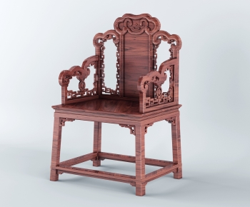 中式古典红木家具太师椅-ID:702388053