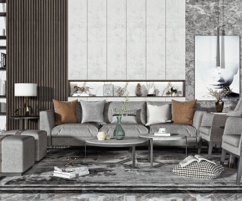 Modern Sofa Combination-ID:772427083