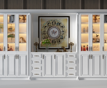 European Style Decorative Cabinet-ID:881534103