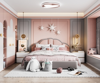 Modern Girl's Room Daughter's Room-ID:353775021