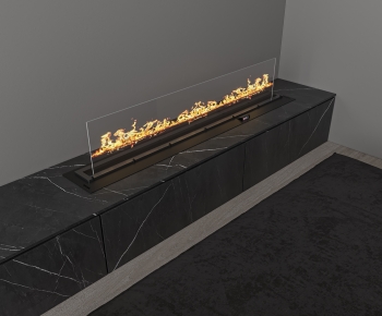 Modern Fireplace-ID:351351028