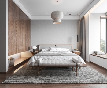 New Chinese Style Bedroom-ID:100030932