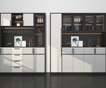 Modern Wine Cabinet-ID:506318095