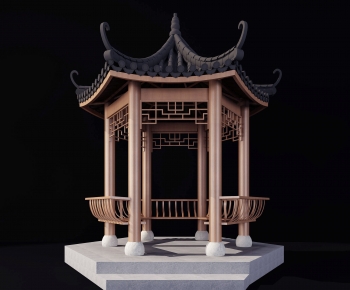 Chinese Style Ancient Architectural Buildings-ID:292469983