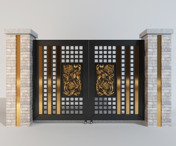 Chinese Style Door-ID:613543996