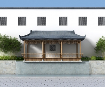 Chinese Style Ancient Architectural Buildings-ID:956410885