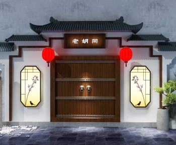 Chinese Style Facade Element-ID:475938086