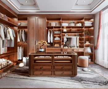 New Chinese Style Clothes Storage Area-ID:861808069
