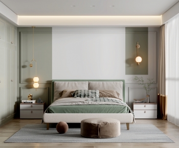 Nordic Style Bedroom-ID:923343902