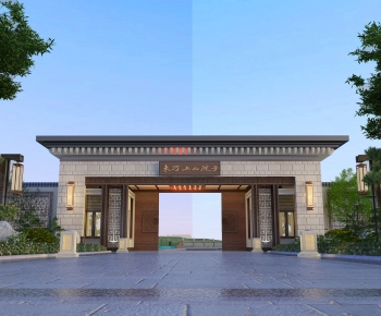 Chinese Style Facade Element-ID:270087968