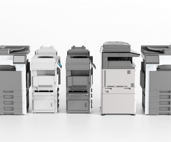 现代打印机 复印件 扫描仪-ID:525660991